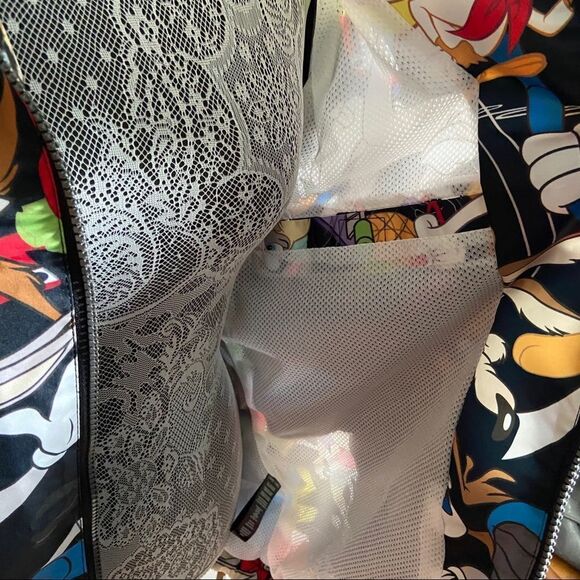 Looney Tunes X Members Only character pattern windbreaker jacket - NWT - Picture 12 of 16